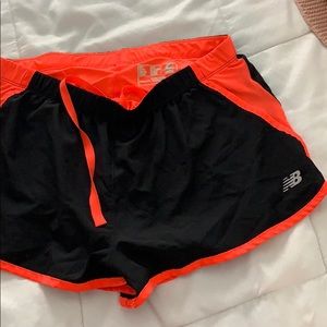 Gym/running New Balance shorts with tights